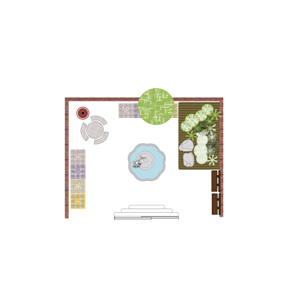 Example Image: Patio Landscape Design