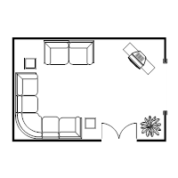 Living & Dining Room Plans