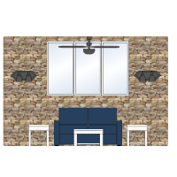 Living Room Elevation