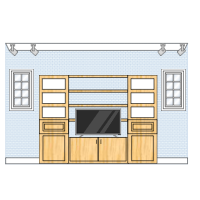 Living Room Elevation - 2