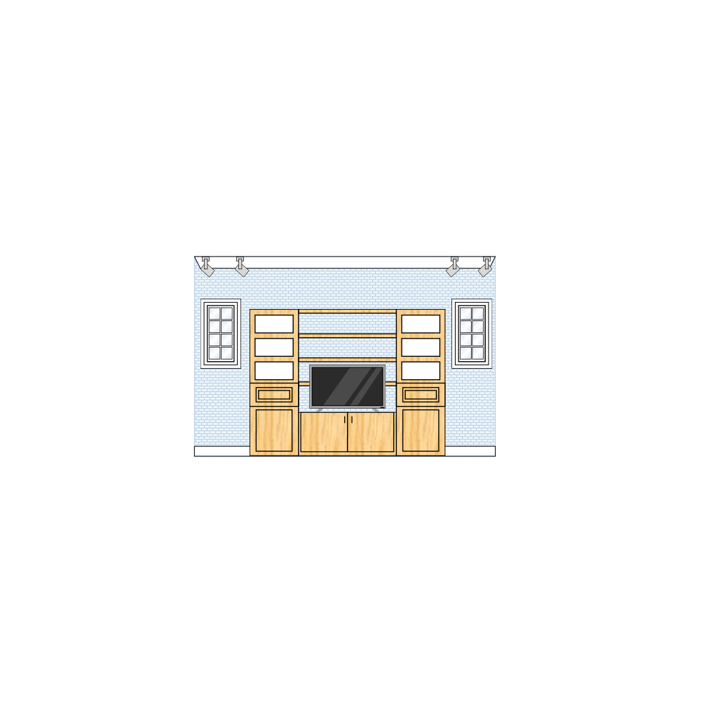 Example Image: Living Room Elevation - 2