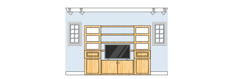 Example Image: Living Room Elevation - 2