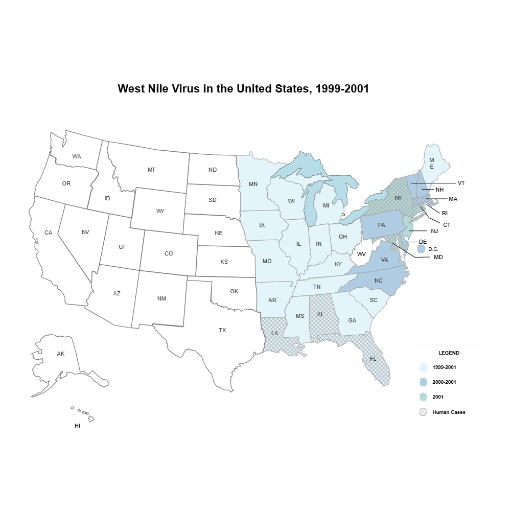 Example Image: CDC USA Map