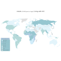 HIV World Map