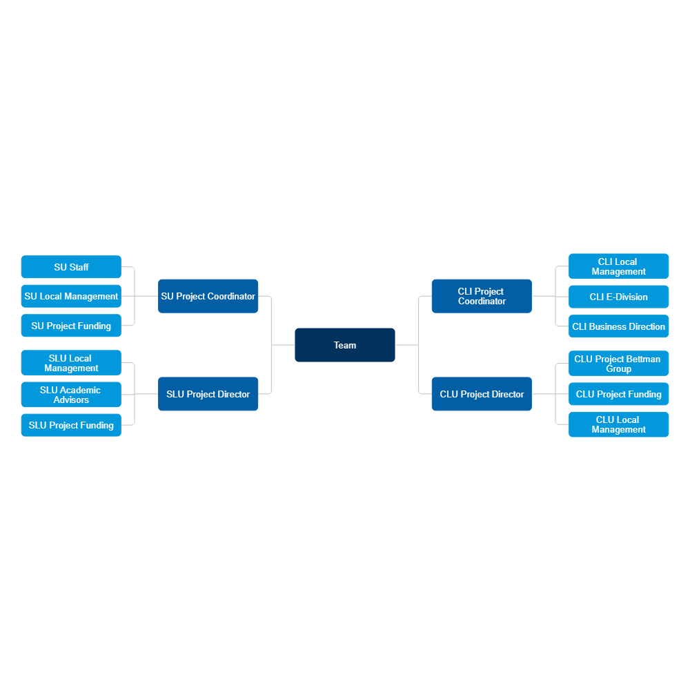 Example Image: Team Hierarchy Hub
