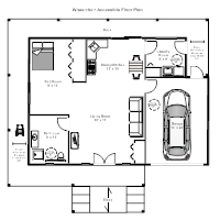 Wheelchair Accessible Floor Plan