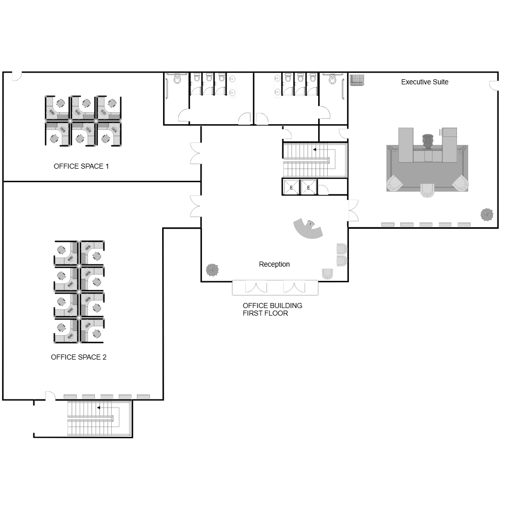 Example Image: Cubicle Layout