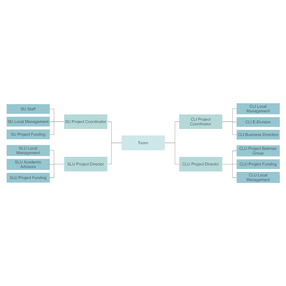 Example Image: Team Hierarchy Chart