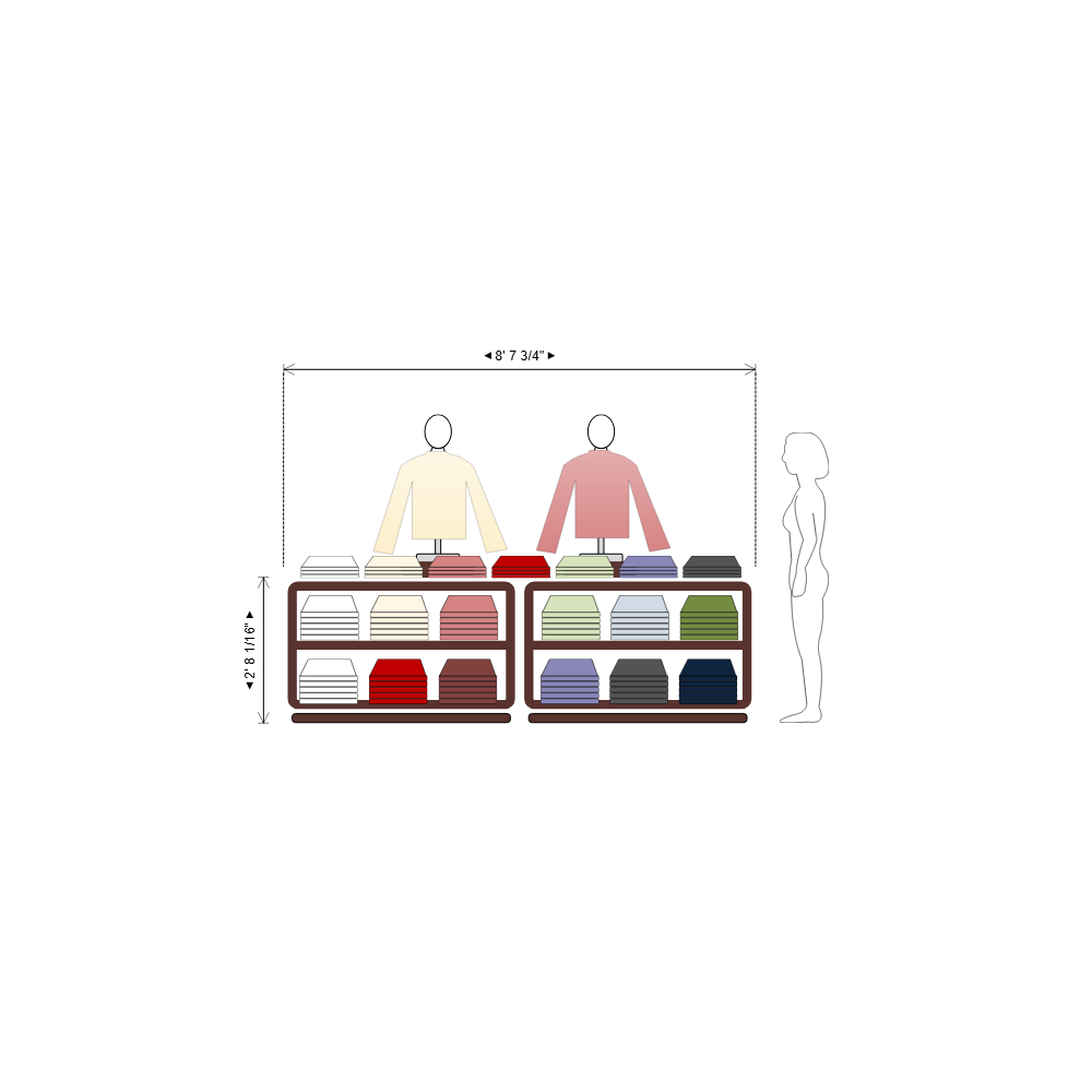 Example Image: Clothing Store Display