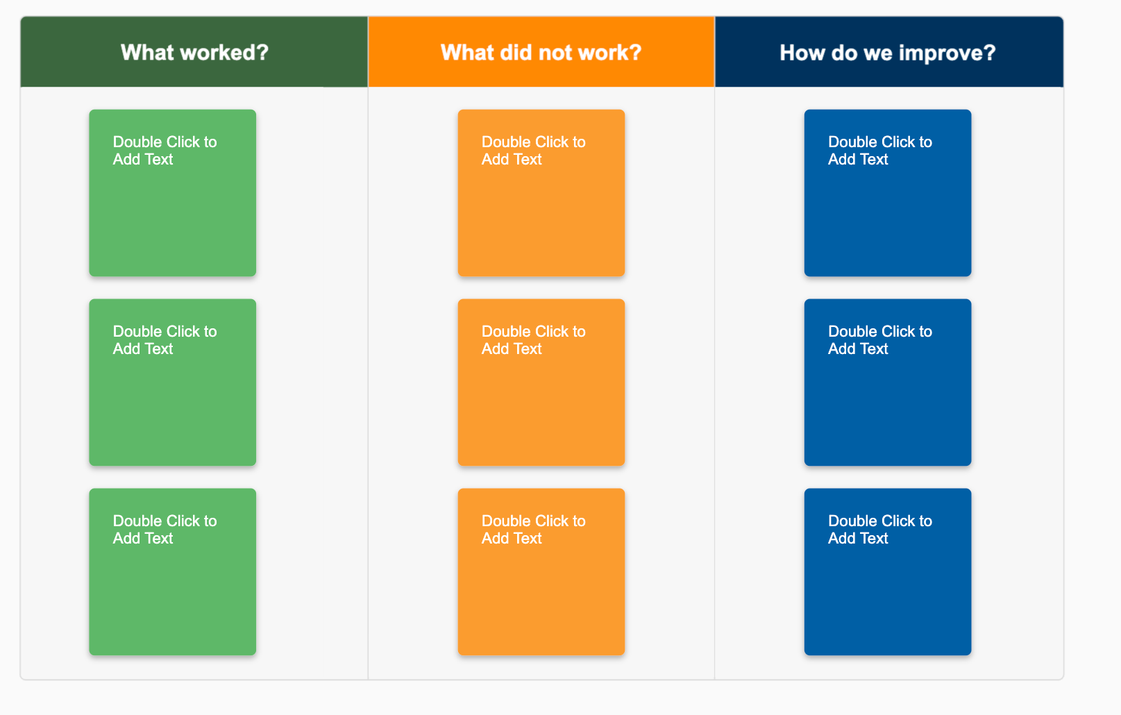 Retrospective example