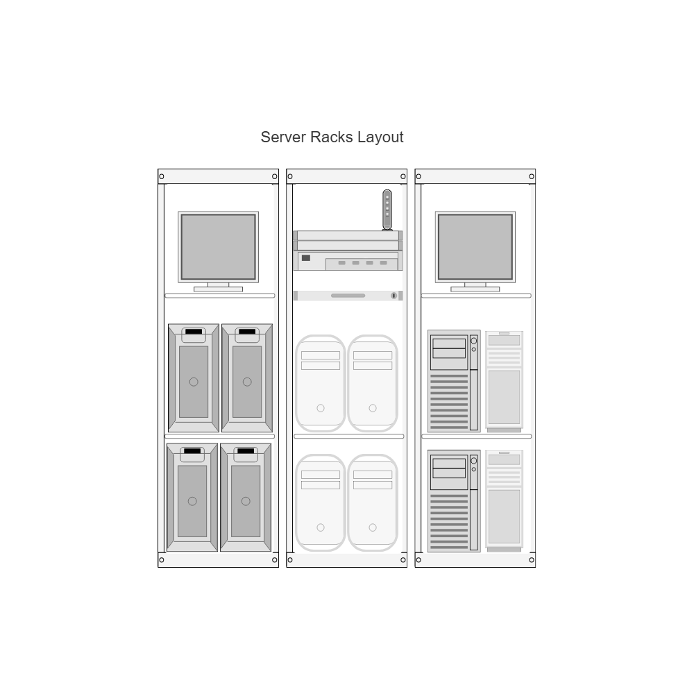 Example Image: Server Rack Layout