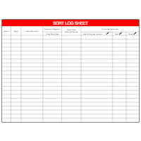 Sort Log Sheet