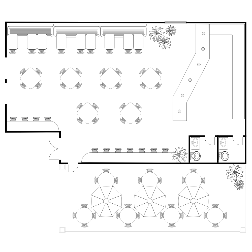 Example Image: Coffee Shop Floor Plan