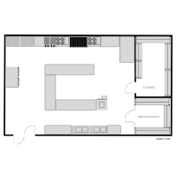 Restaurant Kitchen Floor Plan