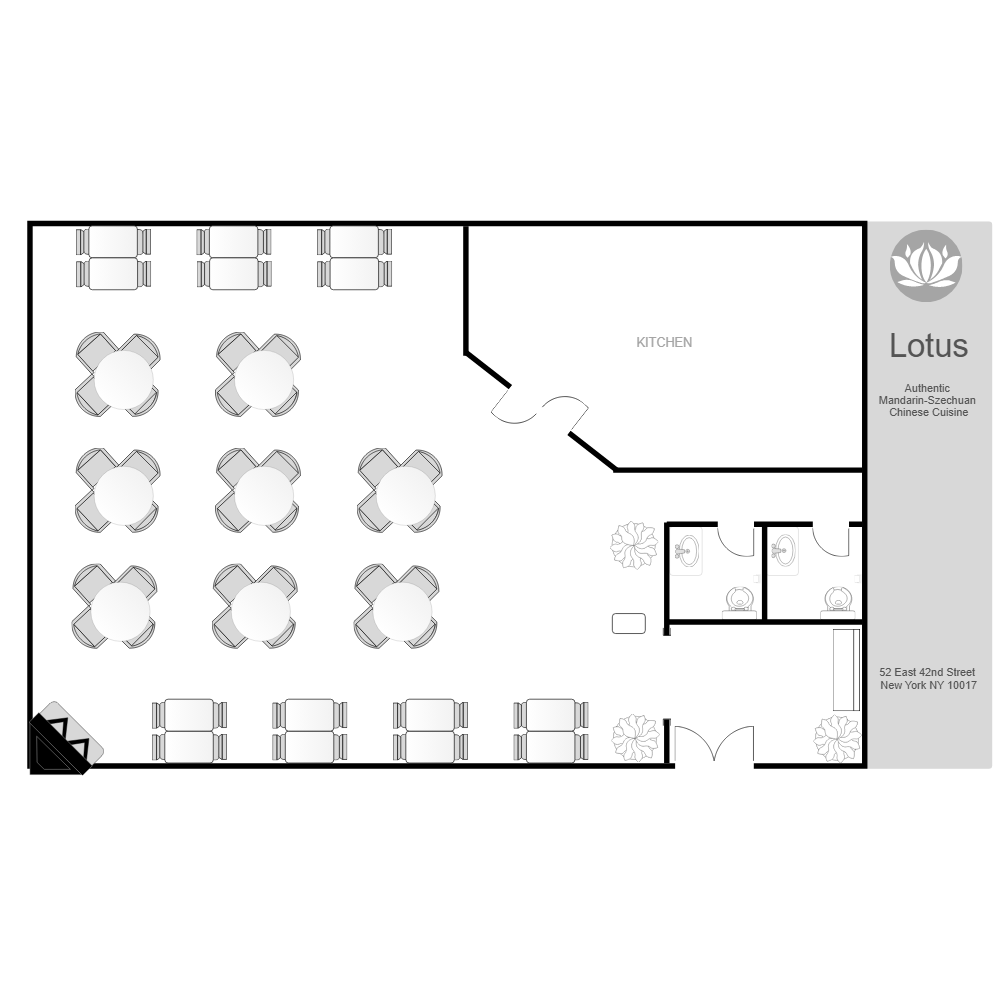 Example Image: Restaurant Layout