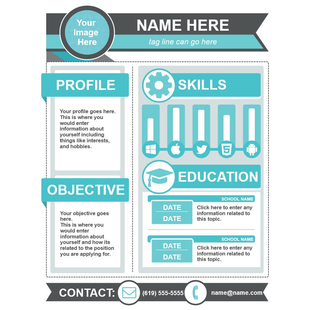 Example Image: Resume 01