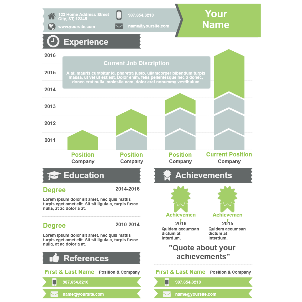 Example Image: Resume 02