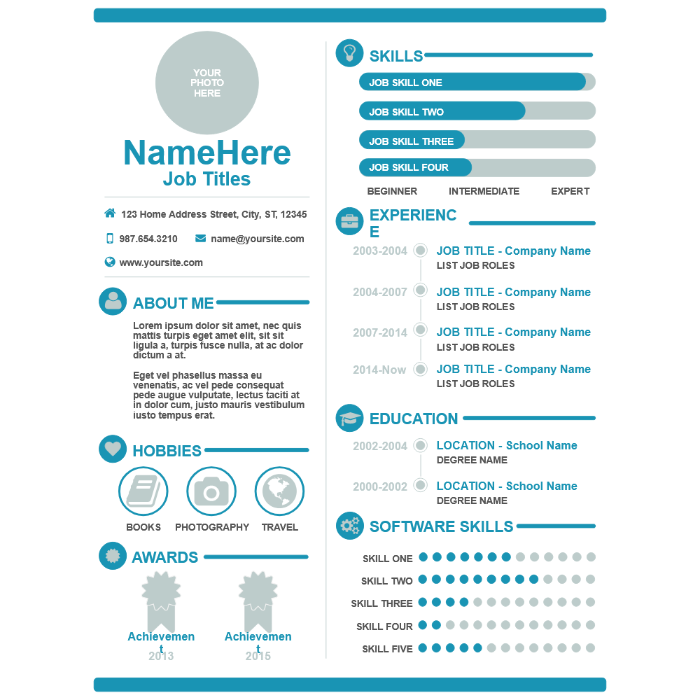 Example Image: Resume 03