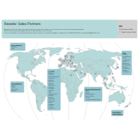 Reseller Sales Map