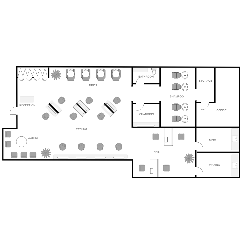 Example Image: Salon Plan