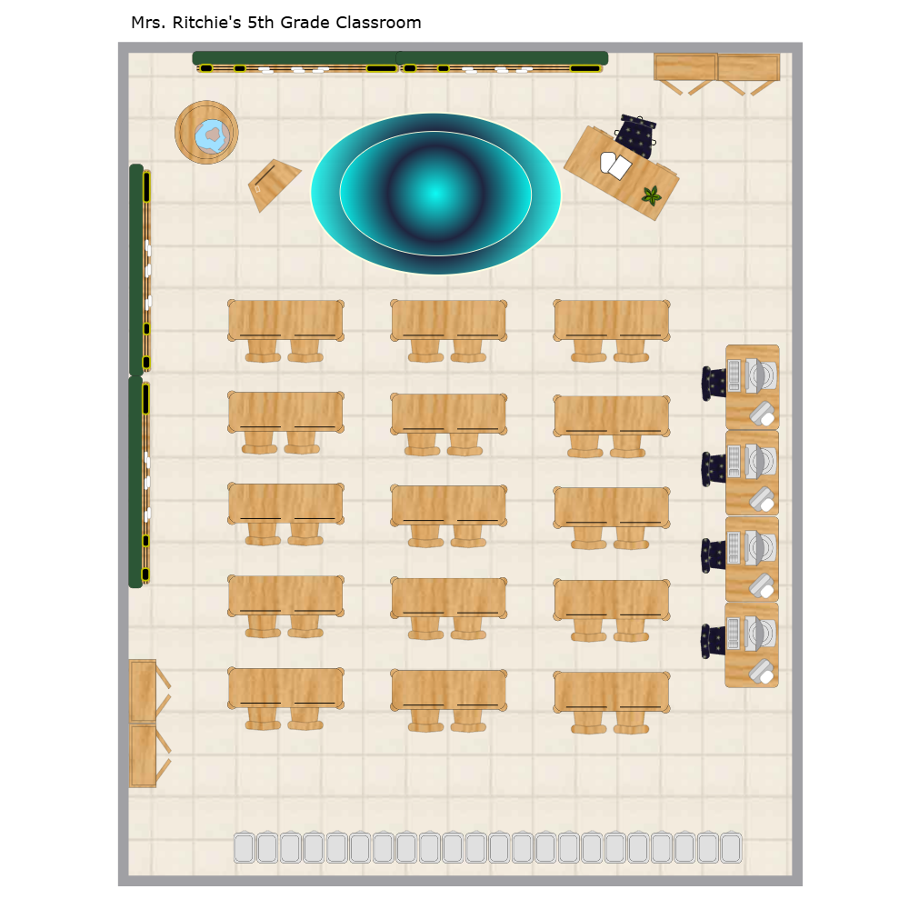 Example Image: Grade School Classroom Layout