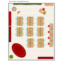 Grade School Classroom Seating Chart