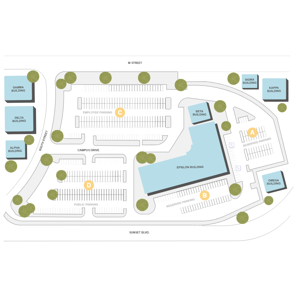 Example Image: Campus Site Plan