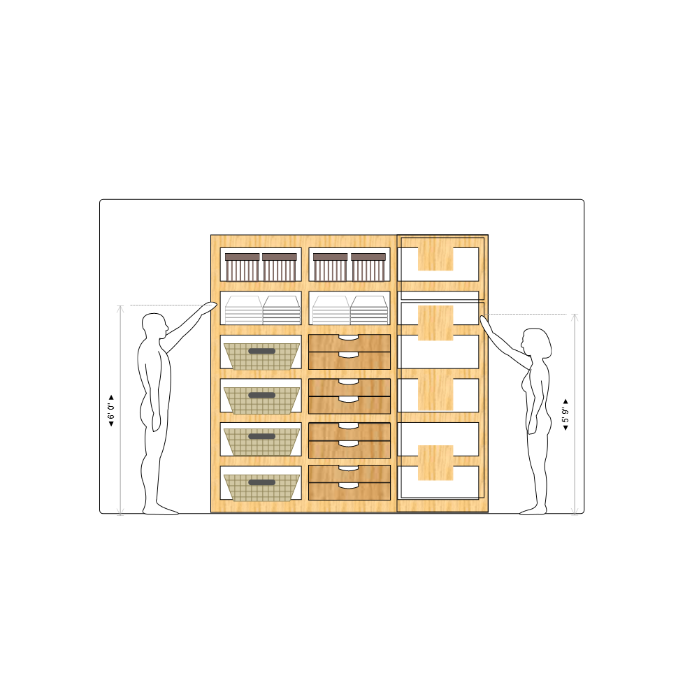 Example Image: Cabinet Storage Design