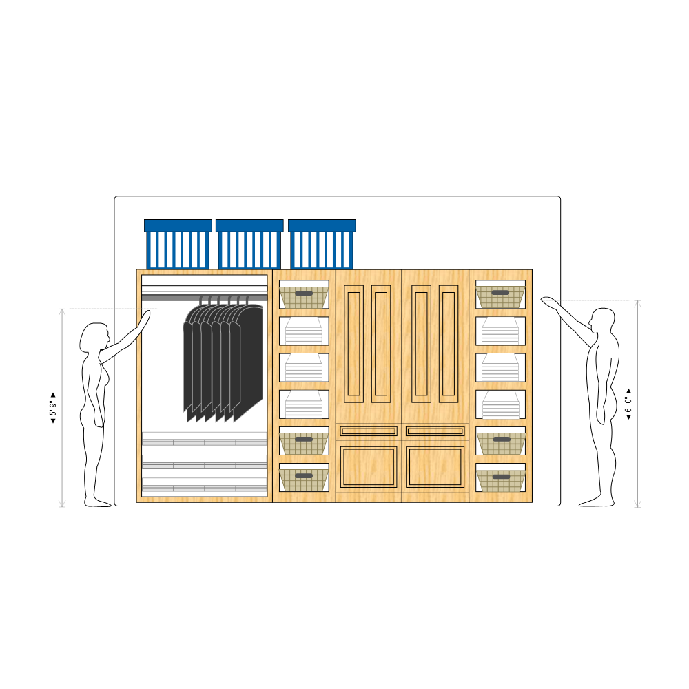 Example Image: Closet Design Plan