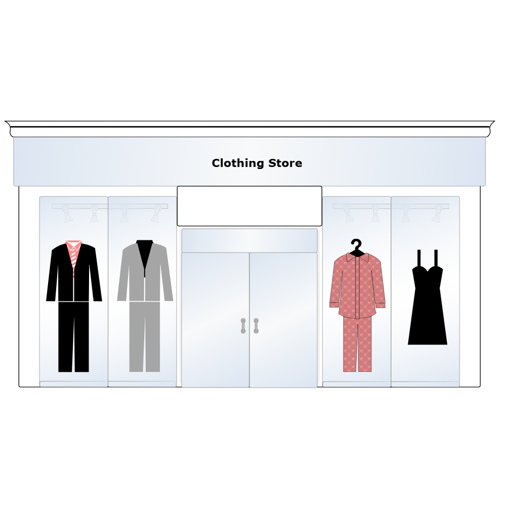 Example Image: Clothing Store Front