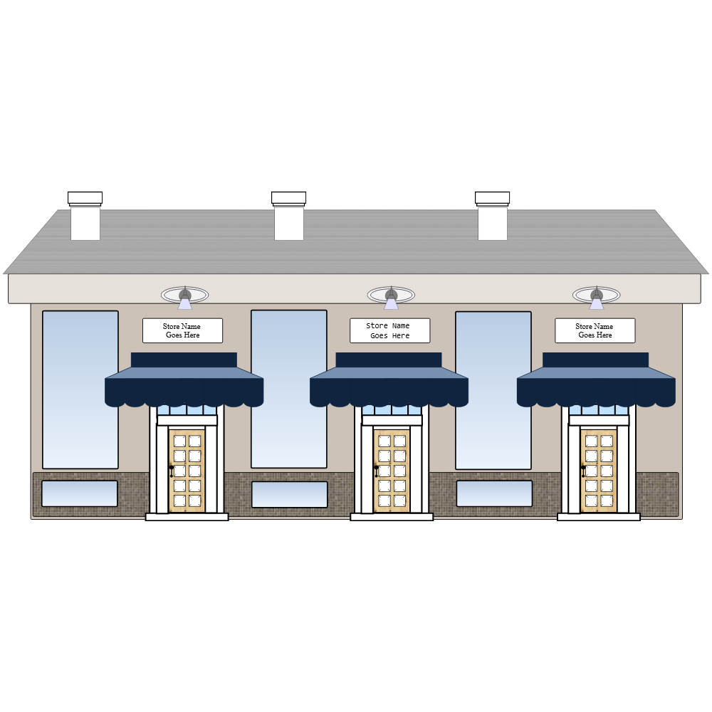 Example Image: Store Front Elevation