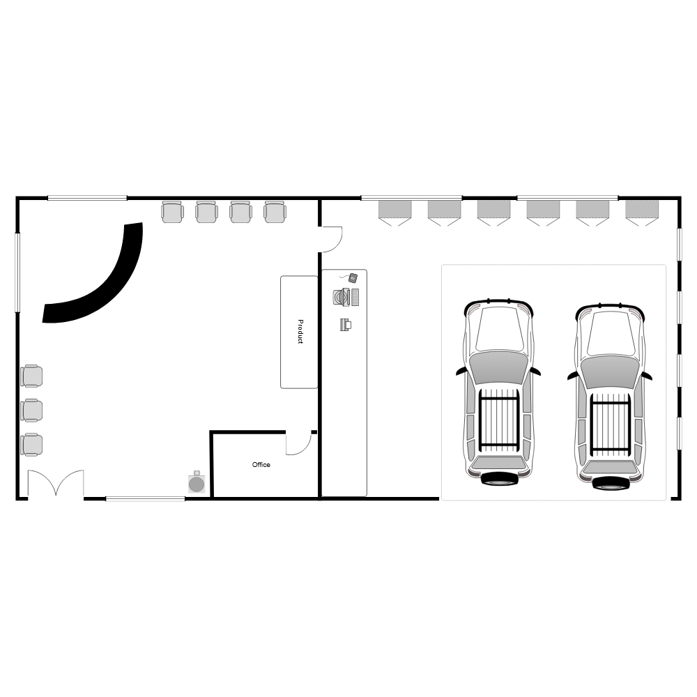 Example Image: Auto Repair Shop Layout