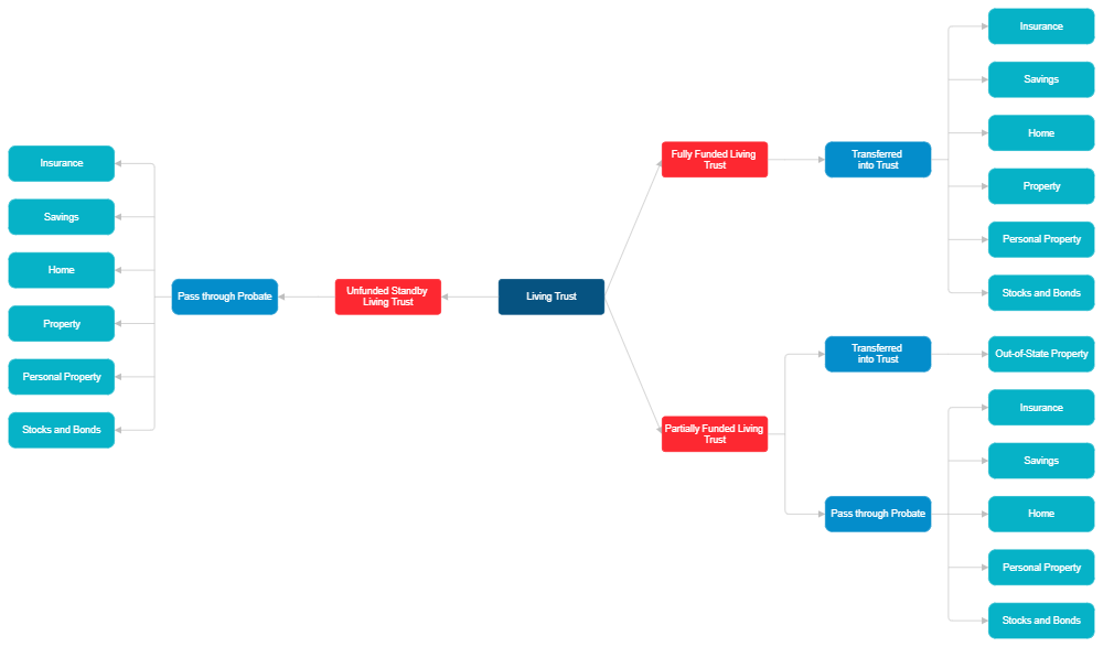 Example Image: Living Trust Funding Variations