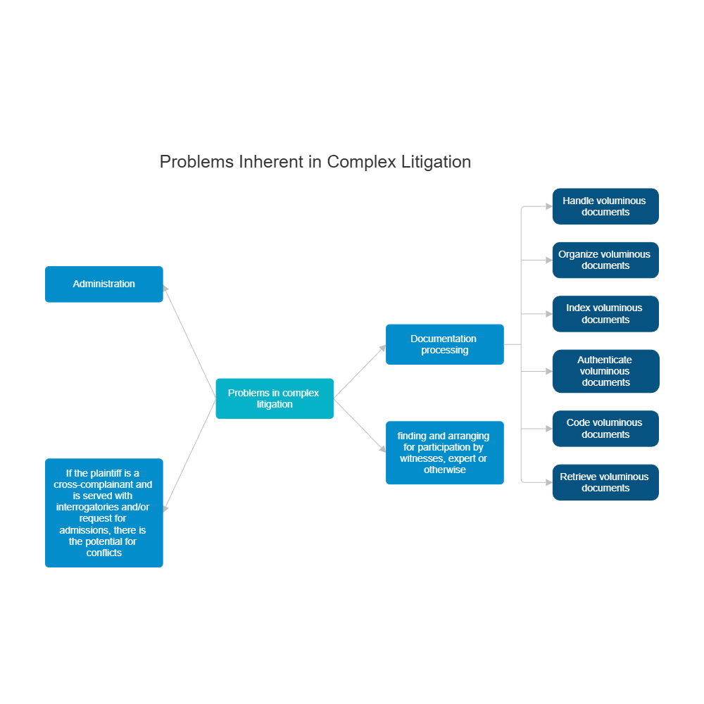 Example Image: Problems Inherent in Complex Litigation