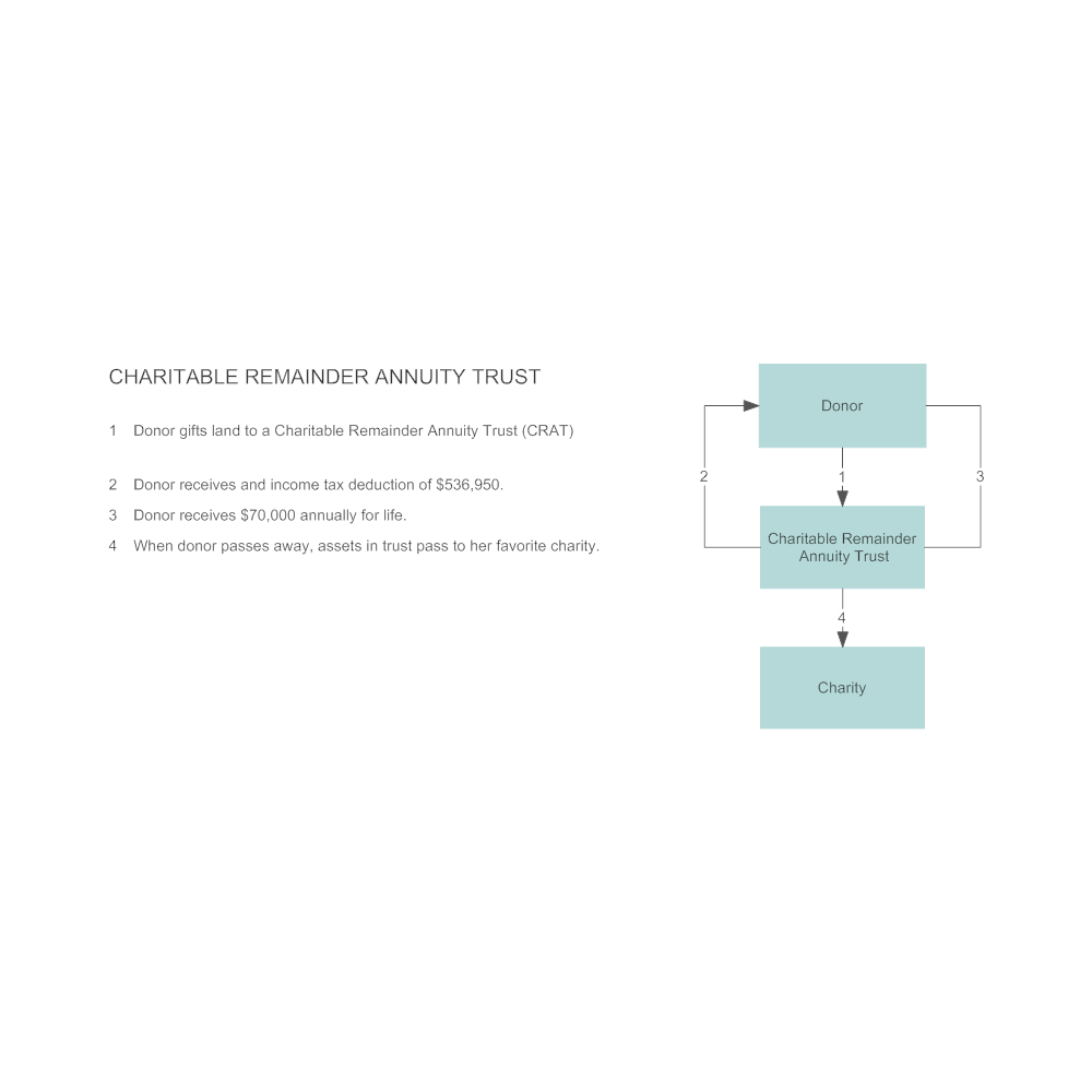 Example Image: Example - Charitable Remainder Annuity Trust