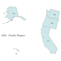 USA Region - Pacific