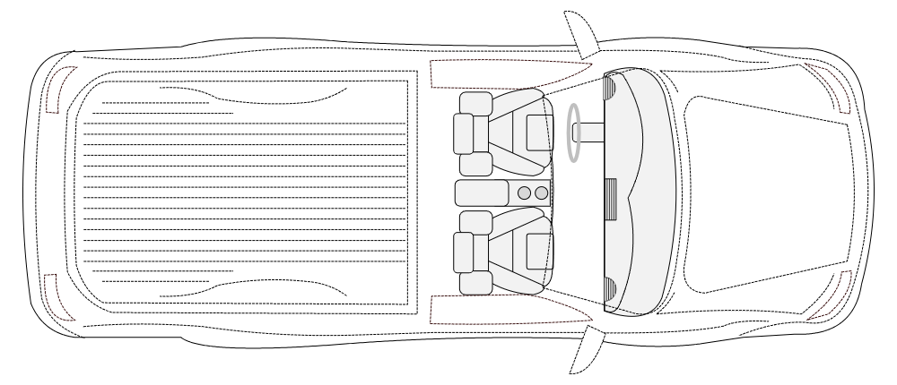 Example Image: Pickup Truck - 1 (Elevation View)