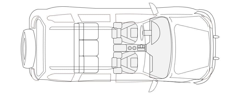 Example Image: SUV - 1 (Elevation View)