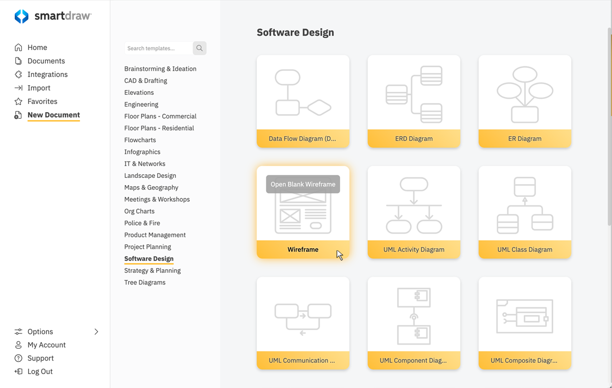 Mockup templates