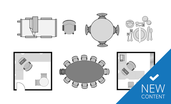 New floor plan symbols