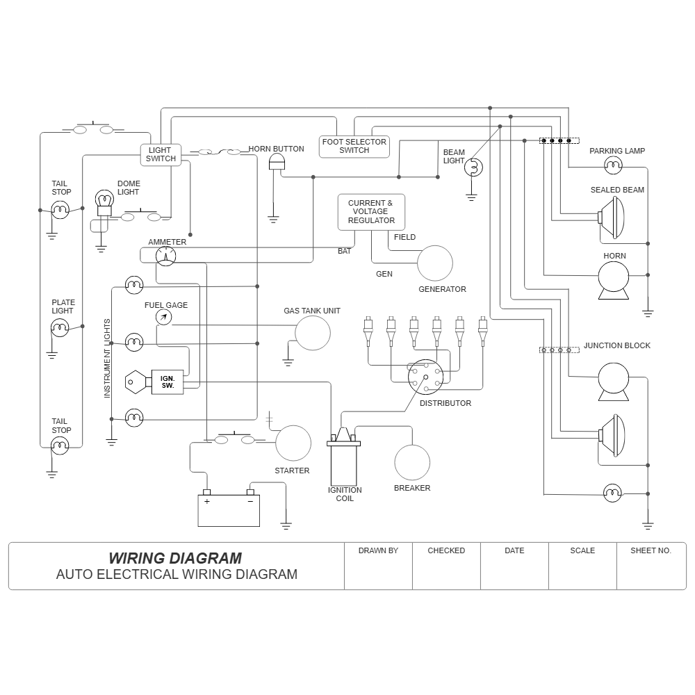 Example Image: Wiring Diagram - Auto